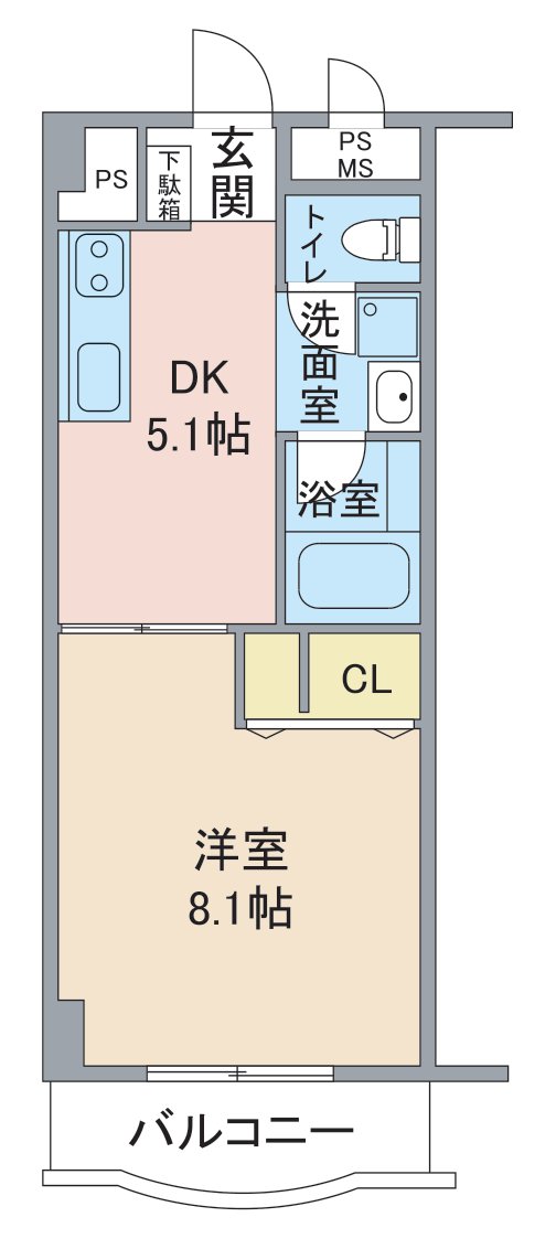 YS南町◆いわき市平字南町41-2の間取り