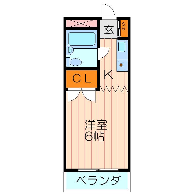 川島第15ビルの間取り