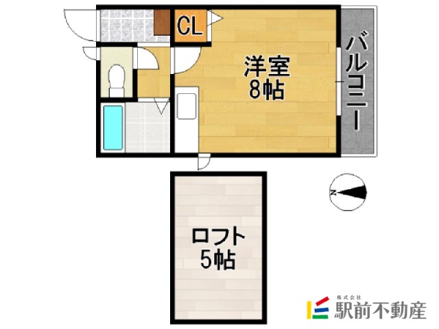 サザン小戸の間取り写真