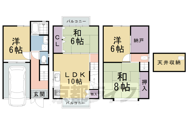 京都市北区小松原北町のその他の間取り