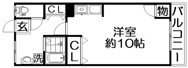 田井ハイツの間取り