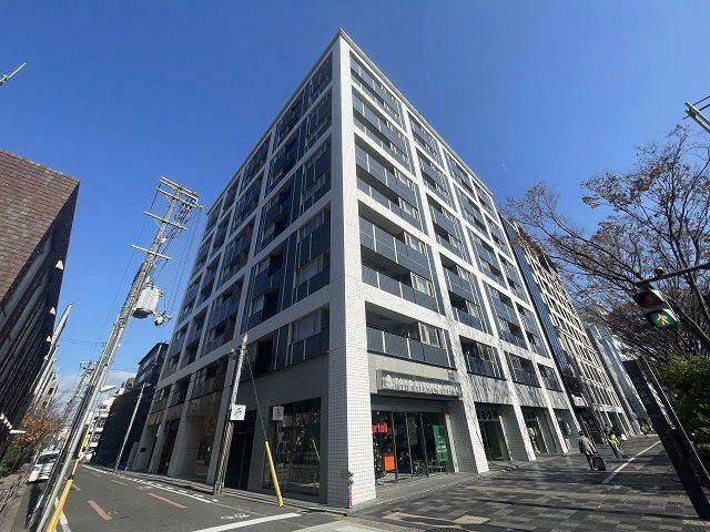 京都市中京区守山町のマンションの建物外観