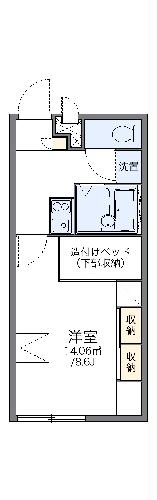 レオパレスシルバーアローの間取り