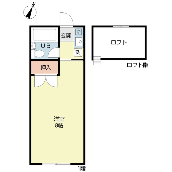 サンセール陽光・市原Ａ棟の間取り