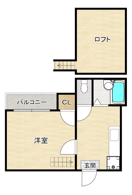 サンシティ大濠の間取り