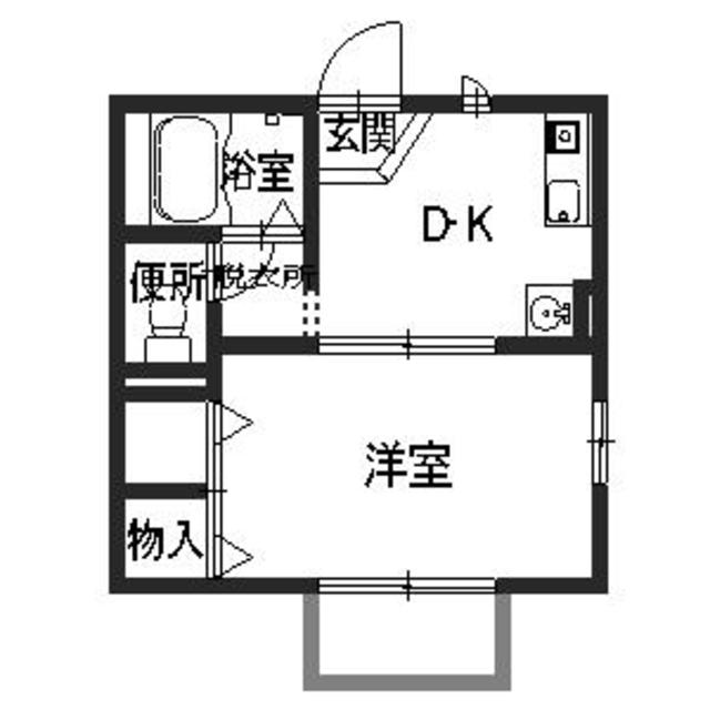 センターハウスの間取り