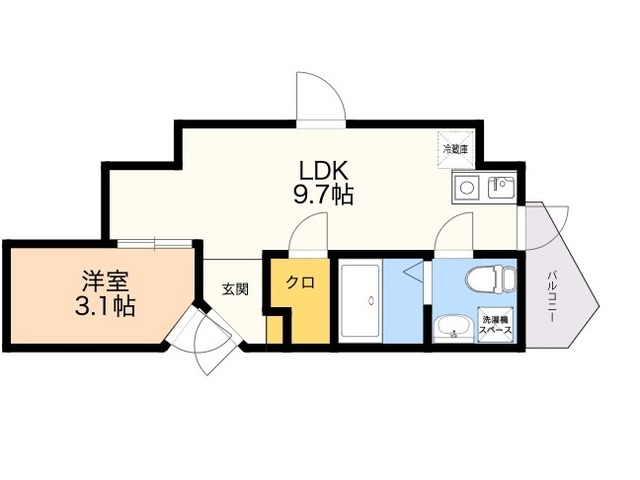 ガレット大池通りの間取り