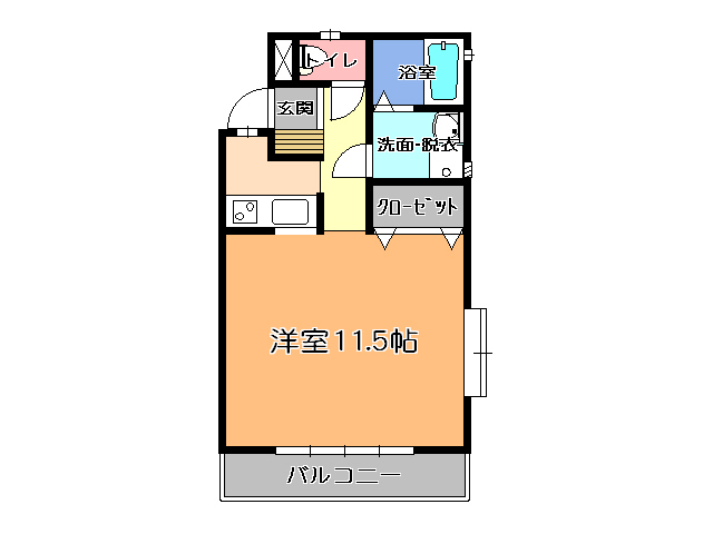 タウンハイツマツダＢＢの間取り