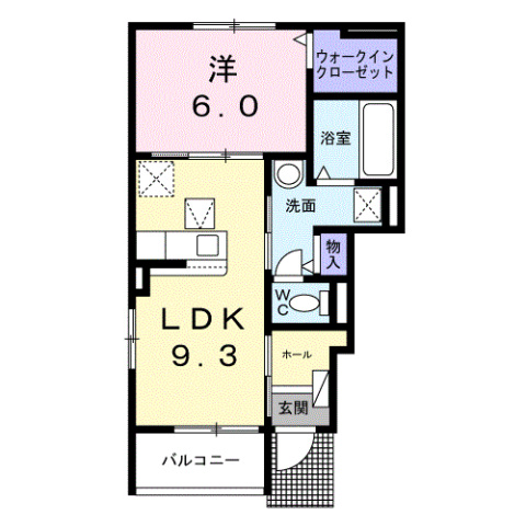 【仮称）羽沢３丁目アパートの間取り】