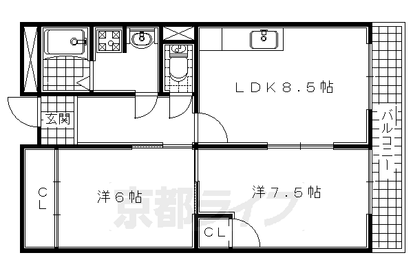 壱番館の間取り