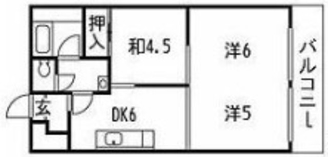 【富士見台ファミリーマンションの間取り】