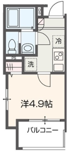 MELDIA新検見川IIIの間取り