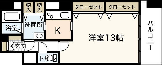 ＴＯＵＫＡＫＵＩＮの間取り