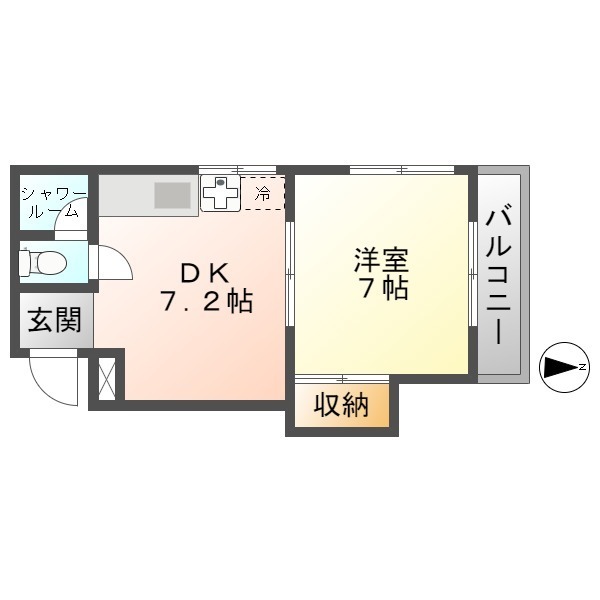 第一神崎ハイツの間取り