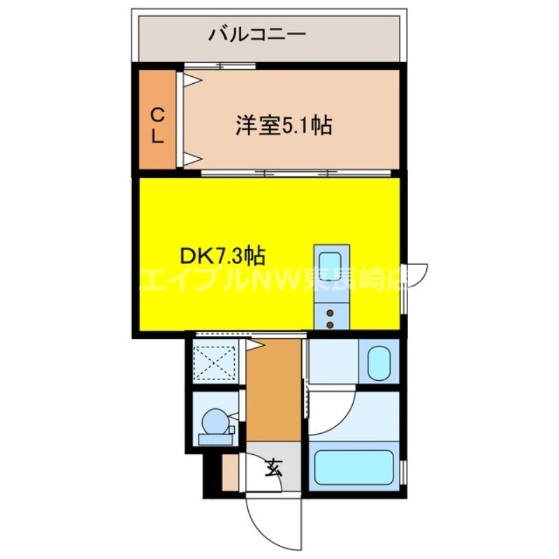 グランパークあいのの間取り