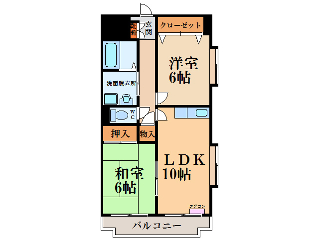 エコタウン勝川の間取り