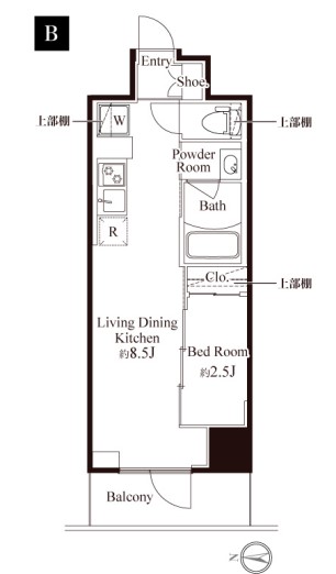 （仮称）プラチナスクエア東京武蔵関の間取り