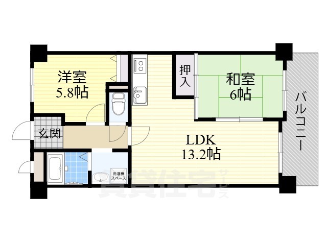 コンフォートDAIEIの間取り