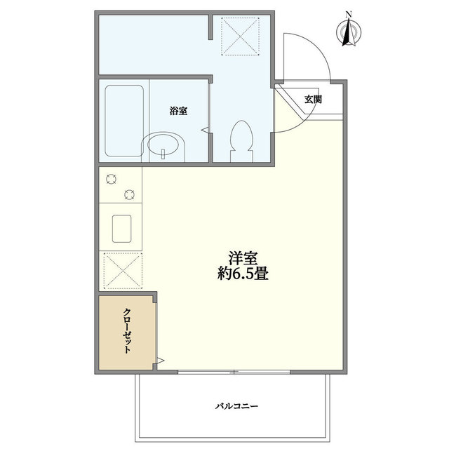 アランシオーネ自由が丘の間取り