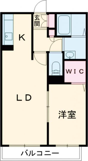 エンカーサ宝殿Ａ棟の間取り