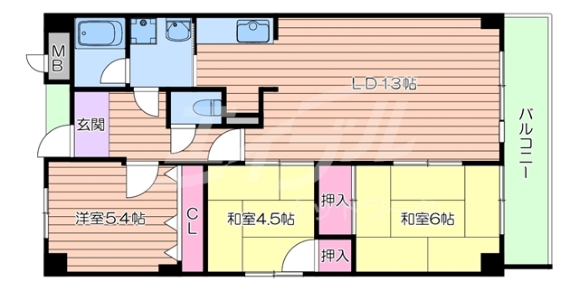 エミネンス辻本IIの間取り