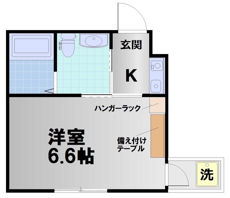 ノ・レーヴ堀川高辻の間取り