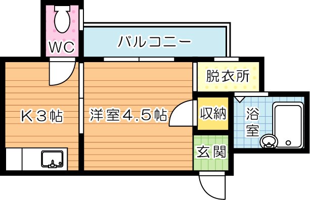 片野タカケンビルの間取り