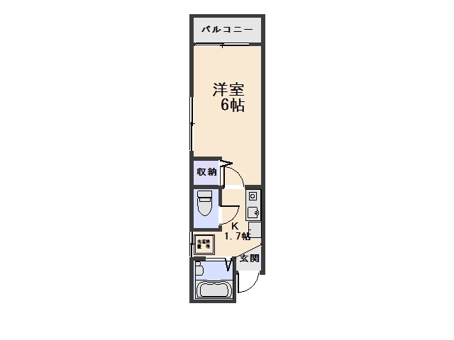 ヒルズ横須賀中央の間取り