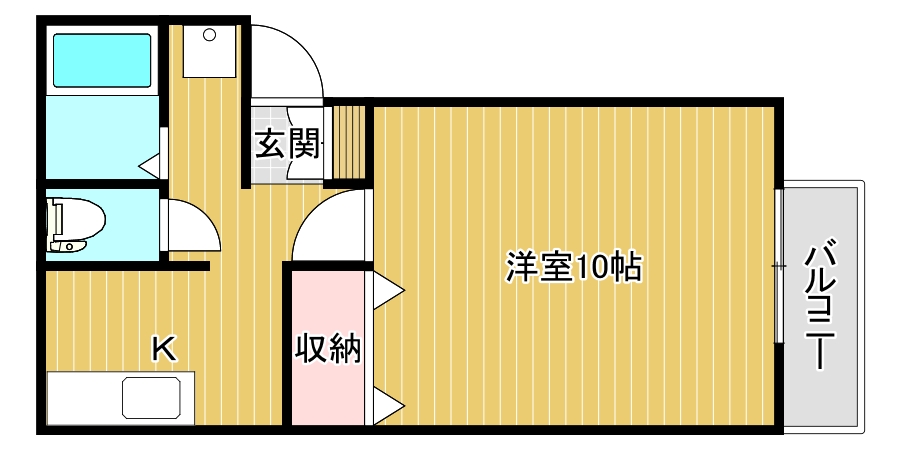 【トリコロールハウスの間取り】