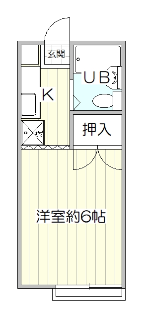 ハイツ坂口の間取り