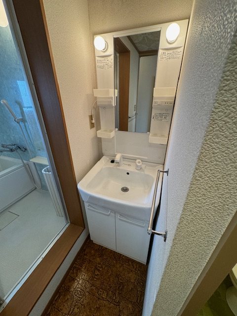 【松本市元町のマンションの洗面設備】