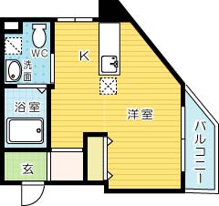 旦過タカヤコーポレーションビルの間取り