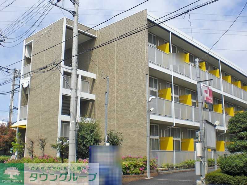 【戸田市笹目北町のアパートの建物外観】