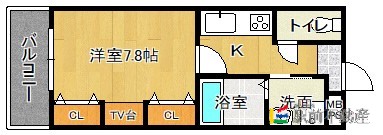 ＱＵＯＮの間取り