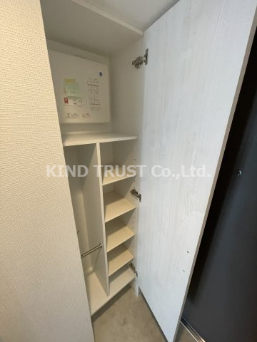 収納　ちょっとした収納スペースも充実しています