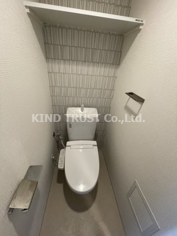 トイレ　ゆったりとした空間のトイレです