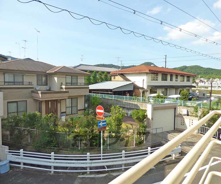 眺望　２０１号室からの風景になります。