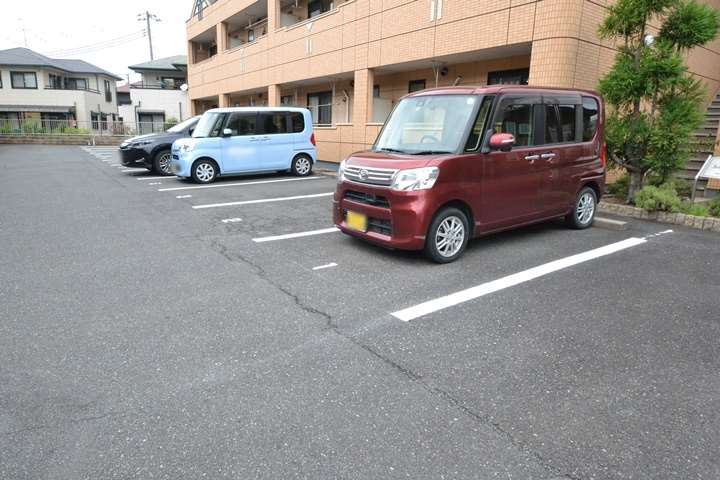駐車場　眺望
