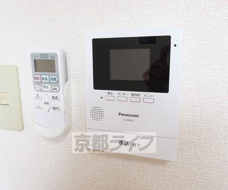 セキュリティ　モニター付き！