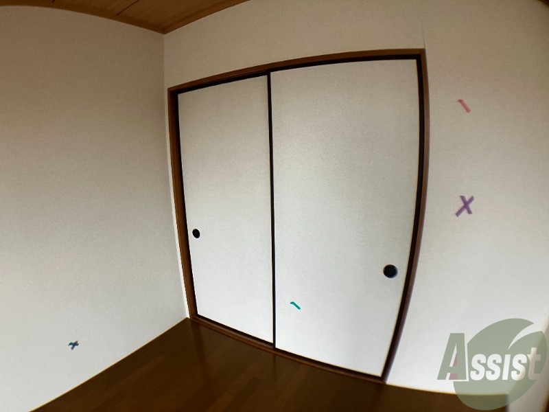 収納　押し入れタイプは奥行きがしっかりあって沢山収納できますね～