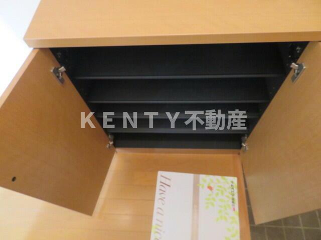 収納　収納があります