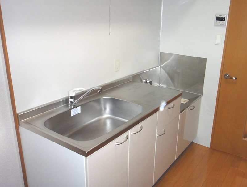 キッチン　ガスコンロ設置可