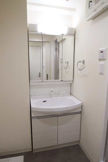 洗面設備　※他号室の写真です