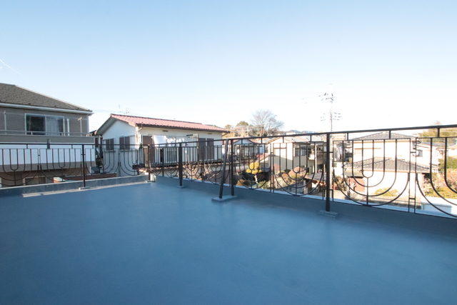 バルコニー　広々！バルコニー！