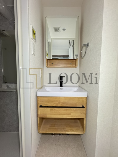 洗面設備　アプリーレ松屋町　独立洗面台