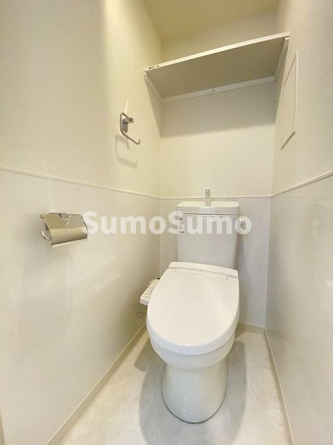 トイレ　ゆったりとした空間のトイレです