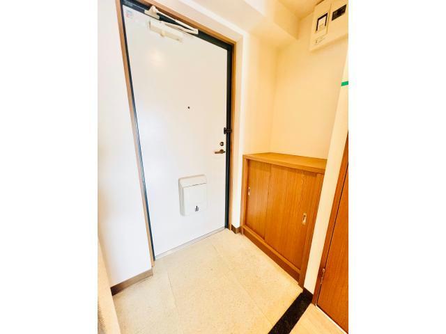 玄関　ゆったりとした玄関です