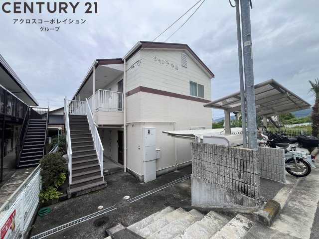 建物外観　モニタ付きインターホンついてます♪