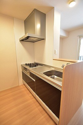 キッチン　３口コンロビルドインシステムキッチン