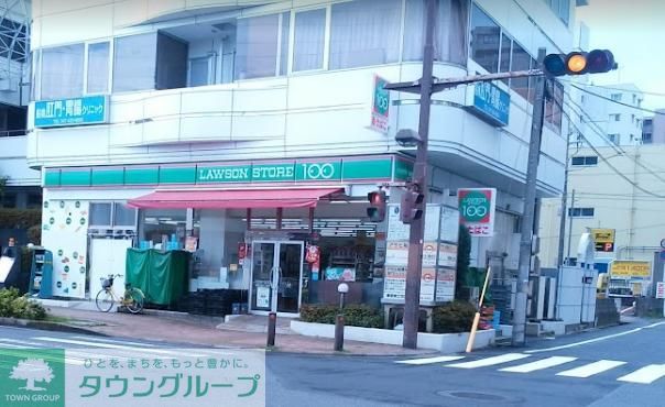 コンビニ　ローソンストア100船橋本町六丁目店（コンビニ）まで370m